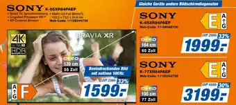 Expert Sony k-55xr84paep Angebot