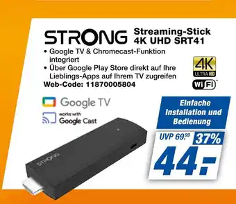 Expert Strong streaming-stick 4k uhd srt41 Angebot