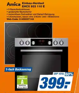 Expert Amica einbau-herdset ehcx 933 110 e Angebot
