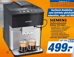 Expert Siemens kaffeevollautomat eq500 tp515d01 Angebot