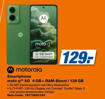 Expert Motorola moto g 5g 4 gb + ram-boost / 128 gb Angebot
