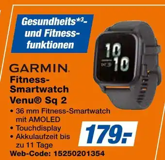 Expert Garmin fitness-smartwatch venu sq 2 Angebot