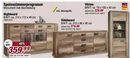 Poco Speisezimmerprogramm monument oak nachbildung Angebot