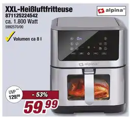 Poco Alpina xxl-heißluftfritteuse Angebot