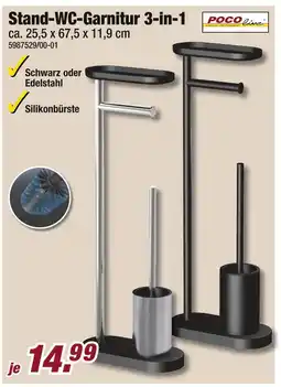 Poco Poco line stand-wc-garnitur 3-in-1 Angebot