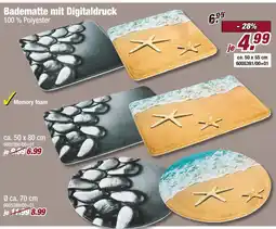 Poco Badematte mit digitaldruck Angebot