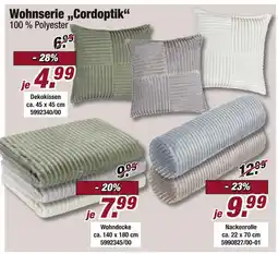 Poco Wohnserie „cordoptik“ Angebot