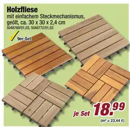 Poco Holzfliese Angebot