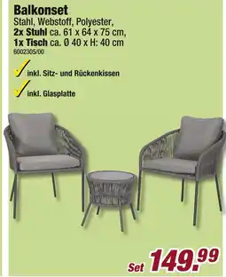 Poco Balkonset Angebot