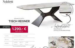 Kabs Polsterwelt Nobiletti tisch regner Angebot