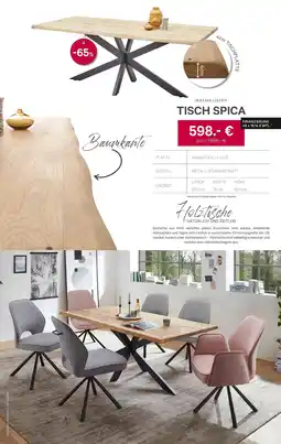Kabs Polsterwelt Tisch spica Angebot