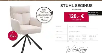 Kabs Polsterwelt Wohntrend cord stuhl seginus mit armlehne Angebot