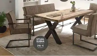 Kabs Polsterwelt Stuhl subra Angebot