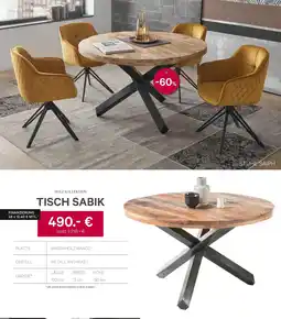 Kabs Polsterwelt Tisch sabik Angebot