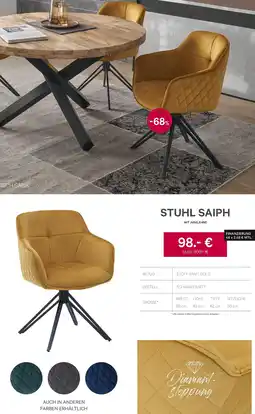 Kabs Polsterwelt Stuhl saiph Angebot