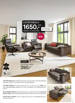 Kabs Polsterwelt Ledergarnitur Angebot