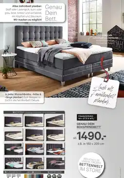 Kabs Polsterwelt Genau dein boxspringbett Angebot