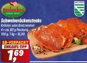 Simmel Drebacher Schweinerückensteaks Angebot