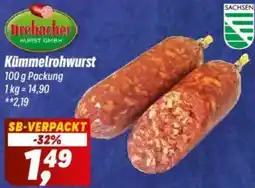 Simmel Drebacher Kümmelrohwurst Angebot