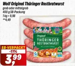 Simmel Wolf Original Thüringer Rostbratwurst Angebot