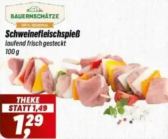 Simmel BAUERNSCHÄTZE Schweinefleischspieß Angebot