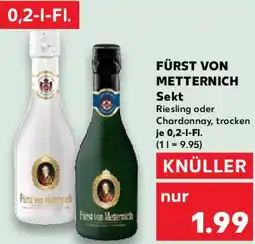 Kaufland FÜRST VON METTERNICH Sekt Angebot