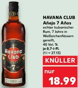 Kaufland HAVANA CLUB Añejo 7 Años Angebot