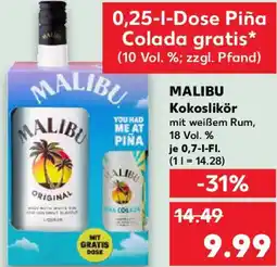 Kaufland MALIBU Kokoslikör Angebot