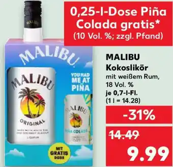 Kaufland MALIBU Kokoslikör Angebot