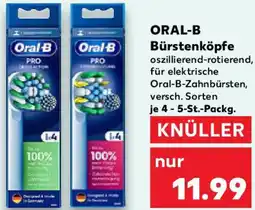 Kaufland ORAL-B Bürstenköpfe Angebot