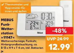 Kaufland MEBUS Funk Wetterstation 11147 Angebot