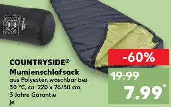 Kaufland COUNTRYSIDE Mumienschlafsack Angebot