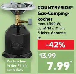 Kaufland COUNTRYSIDE Gas-Campingkocher Angebot
