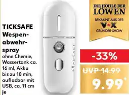 Kaufland TICKSAFE Wespenabwehrspray Angebot