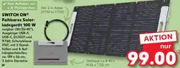 Kaufland SWITCH ON Faltbares Solarladegerät 100 W Angebot