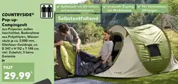 Kaufland COUNTRYSIDE Pop-up Campingzelt Angebot
