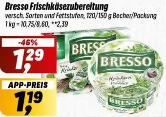 Simmel Bresso Frischkäsezubereitung Angebot