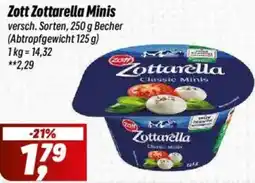 Simmel Zott Zottarella Minis Angebot