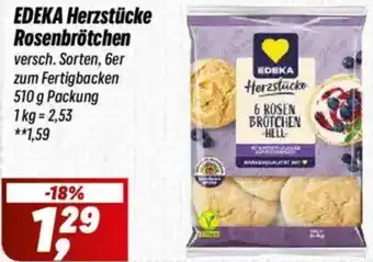 Simmel EDEKA Herzstücke Rosenbrötchen Angebot