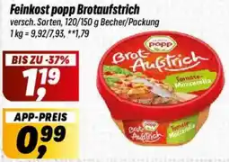 Simmel Feinkost popp Brotaufstrich Angebot