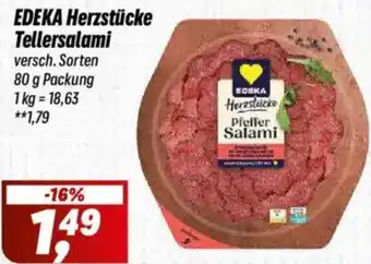 Simmel EDEKA Herzstücke Tellersalami Angebot
