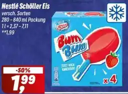 Simmel Nestlé Schöller Eis Angebot