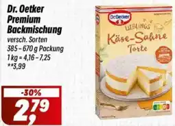 Simmel Dr. Oetker Premium Backmischung Angebot