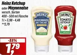 Simmel Heinz Ketchup oder Mayonnaise Angebot