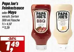 Simmel Papa Joe's Feinkostsauce oder Mayo Angebot