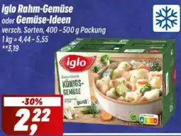 Simmel iglo Rahm-Gemüse oder Gemüse-Ideen Angebot