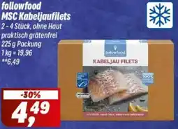 Simmel followfood MSC Kabeljaufilets Angebot