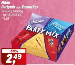 Simmel Milka Partymix oder Favourites Angebot