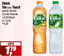 Simmel Volvic Tee oder Touch Angebot