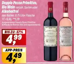 Simmel Doppio Passo Primitivo, Bio Wein oder Alkoholfrei Angebot